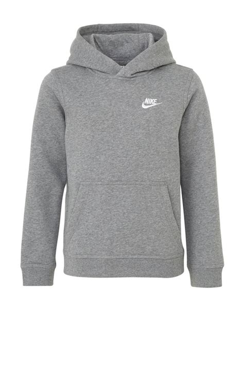 dames hoodie grijs nike onder de 30 euro